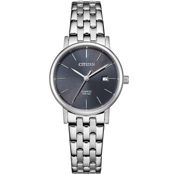 Ladies' Classic Rustfri stål Batteridrevet quartz Dame ur fra Citizen, EU6090-54H